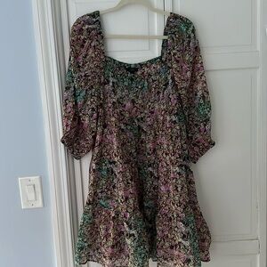 J. crew long sleeve dress. size L